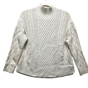 Cotton Cable-Knit Sweater Women size Small